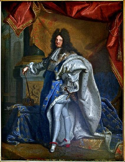 Hyacinthe Rigaud LOUIS XIV oil painting picture